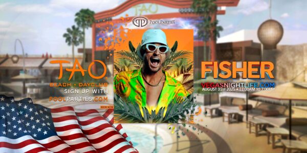 Fisher | Vegas Labor Day Sunday Pool Party | TAO Beach