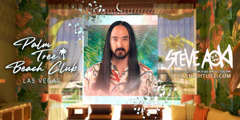 Steve Aoki | Palm Tree Beach Club | Pool Party Las Vegas