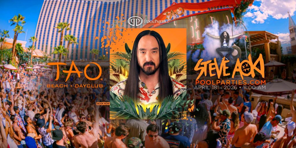 Steve Aoki | Saturday Pool Party Las Vegas | TAO Beach