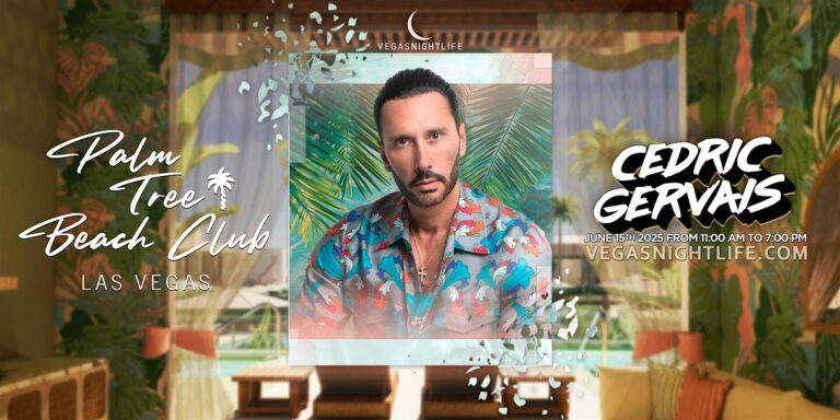 Cedric Gervais | Vegas Pool Party | Palm Tree Beach Club