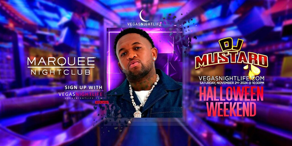 DJ Mustard | Marquee Nightclub Vegas Halloween Party Saturday