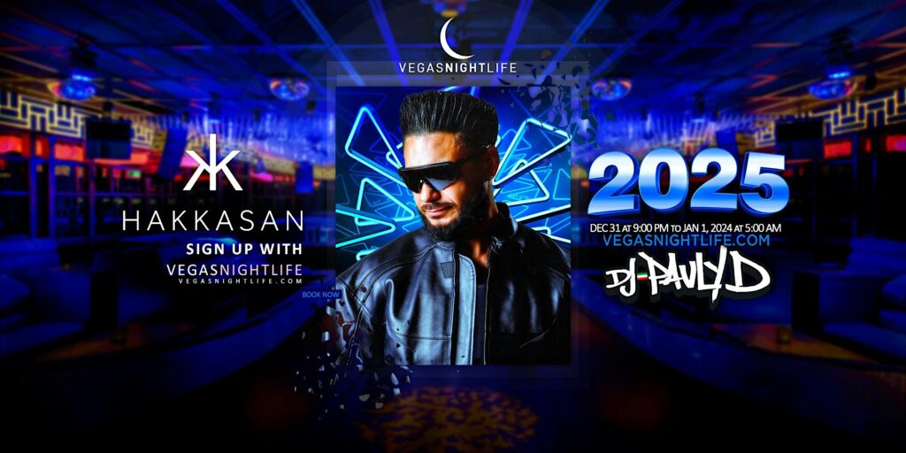 Hakkasan Las Vegas New Years Eve Party 2025 with DJ Pauly D