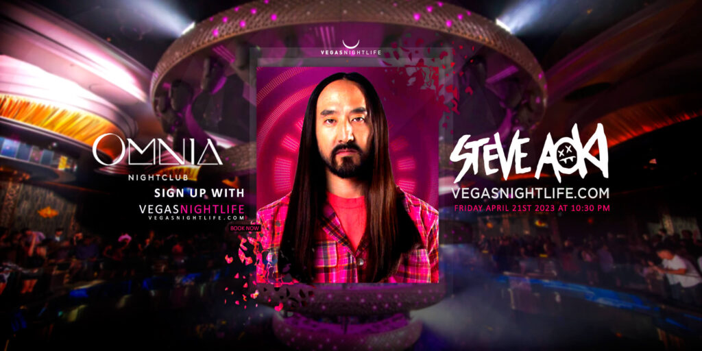 Steve Aoki | Omnia Nightclub Vegas Friday