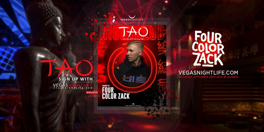 TAO Nightclub Saturday | Four Color Zack