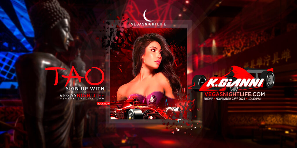 K.Gianni | Las Vegas Race Weekend Friday Party | TAO Nightclub