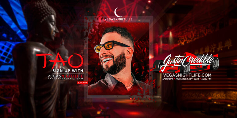 Justin Credible | Las Vegas Race Weekend Saturday Party | TAO Nightclub