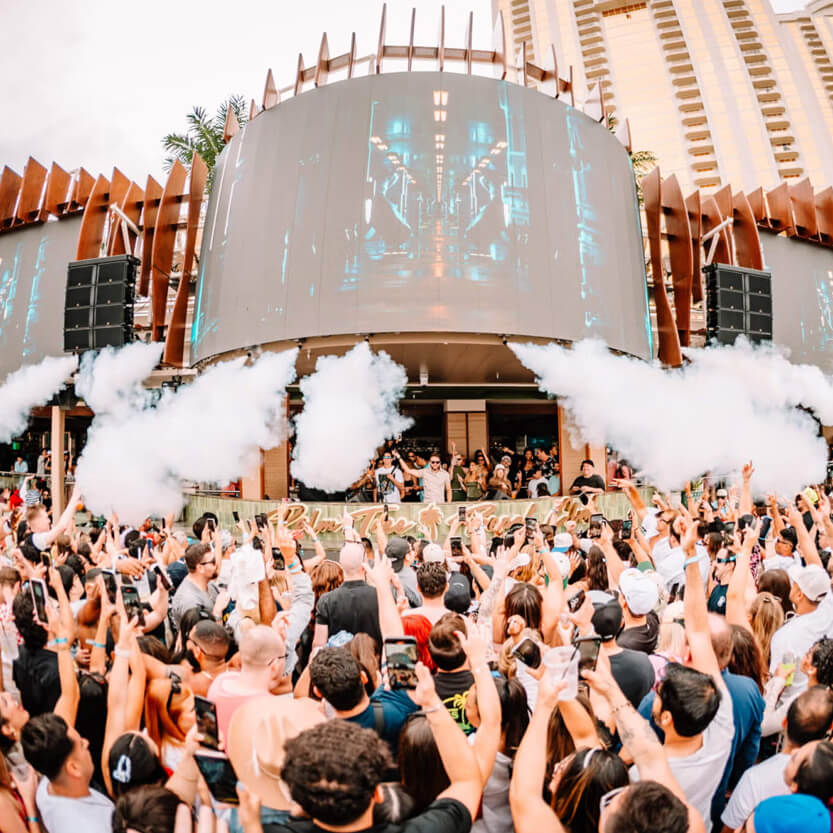 Palm Tree Beach Club Pool Party