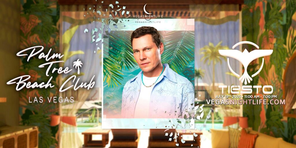 Tiesto | Palm Tree Beach Club Pool Party Las Vegas